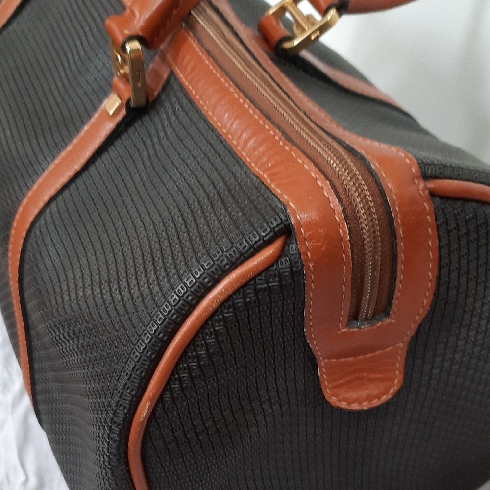 Bally Black and Brown Duffel Bag - Picture 10 of 15